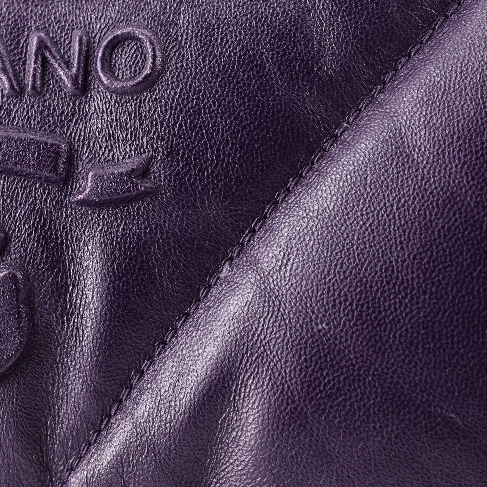 Padded Shoulder Bag Quilted Nappa Leather