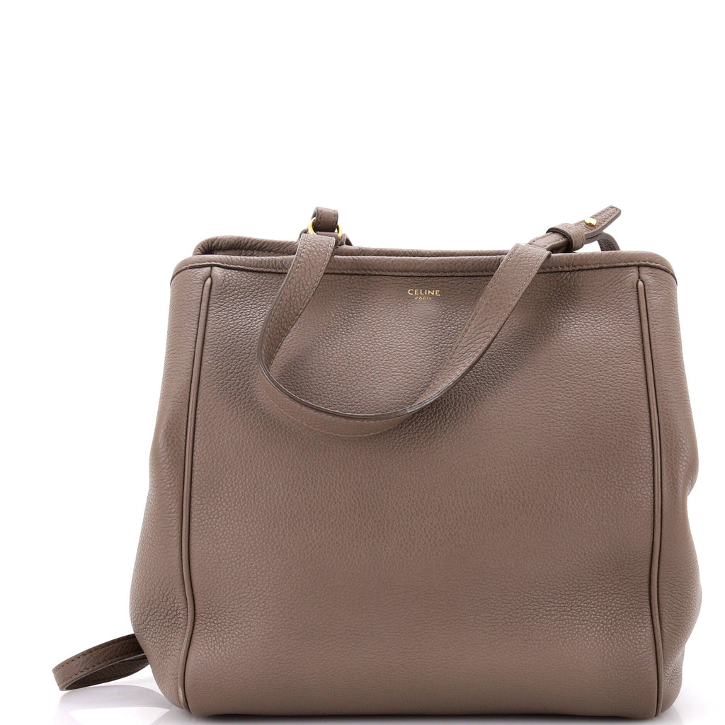 Folded Cabas Leather Small