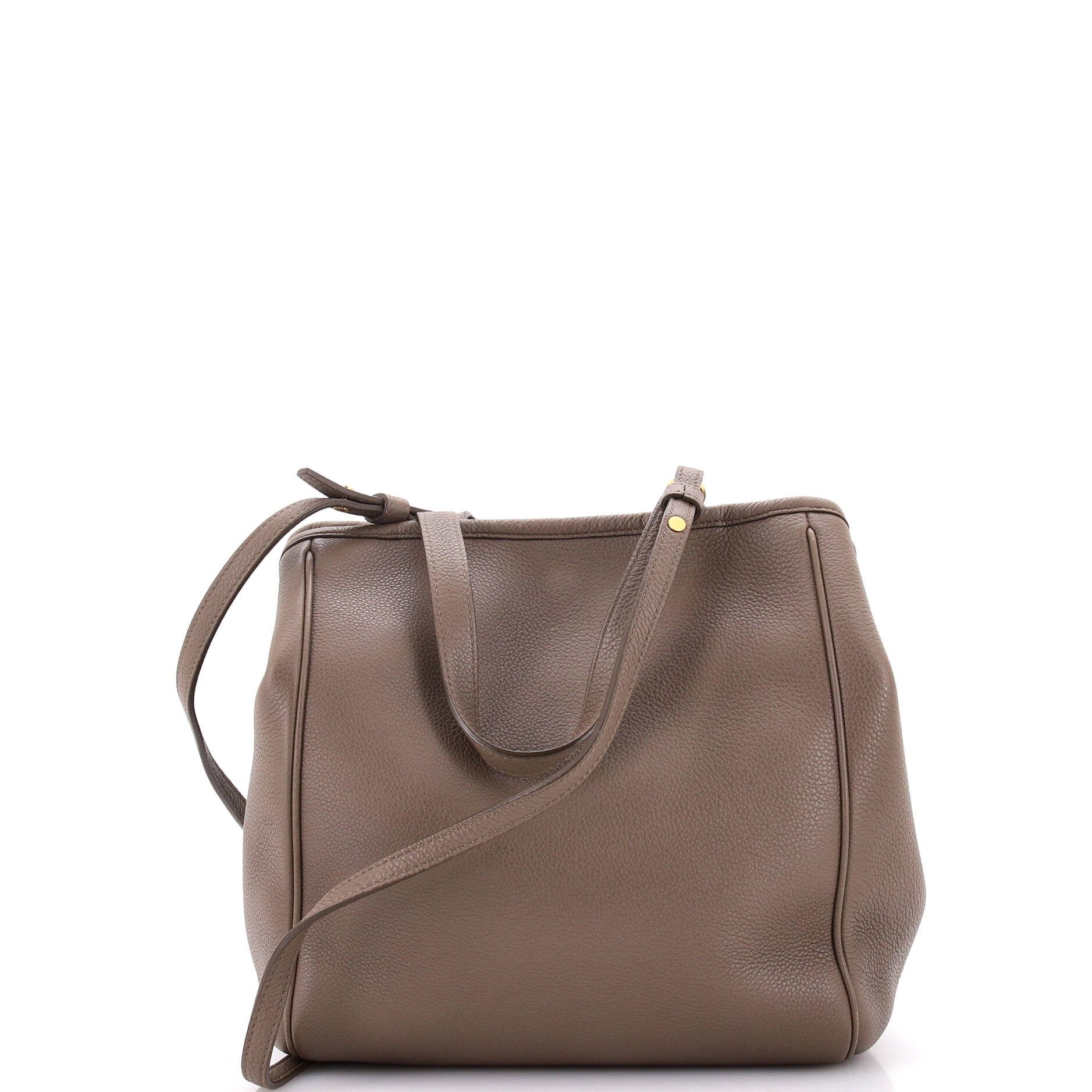 Folded Cabas Leather Small