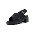 Women's Lug Sole Platform Slingback Sandals GG Canvas