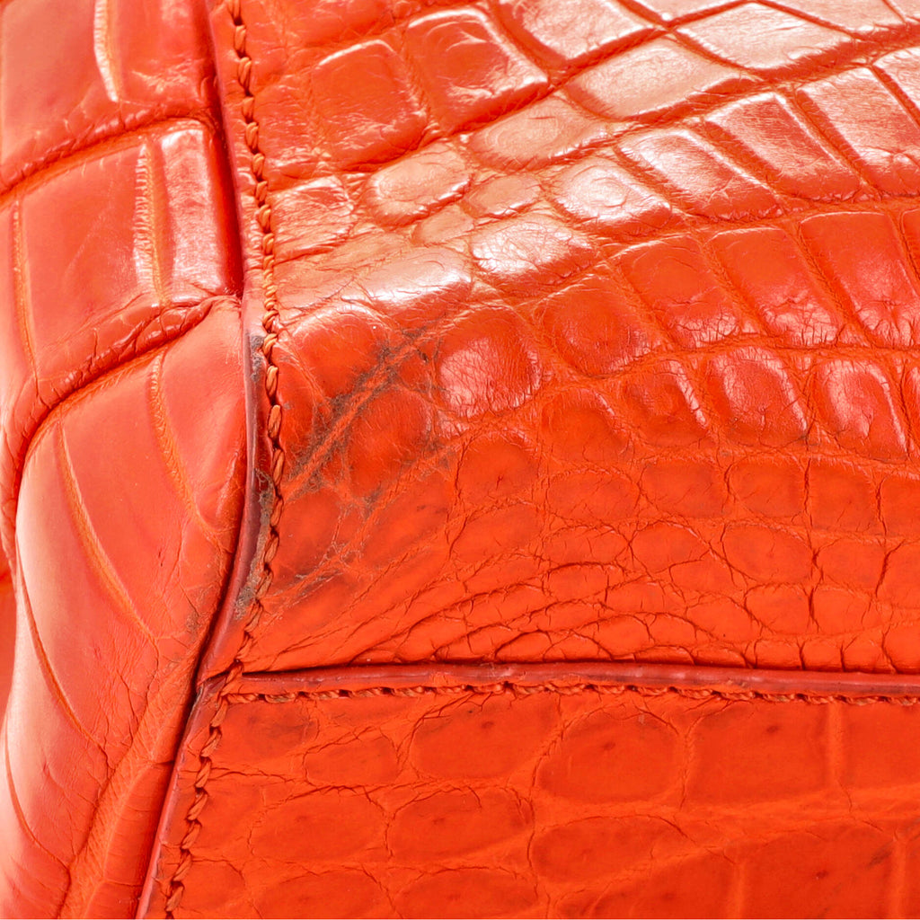 Peekaboo Bag Crocodile Mini