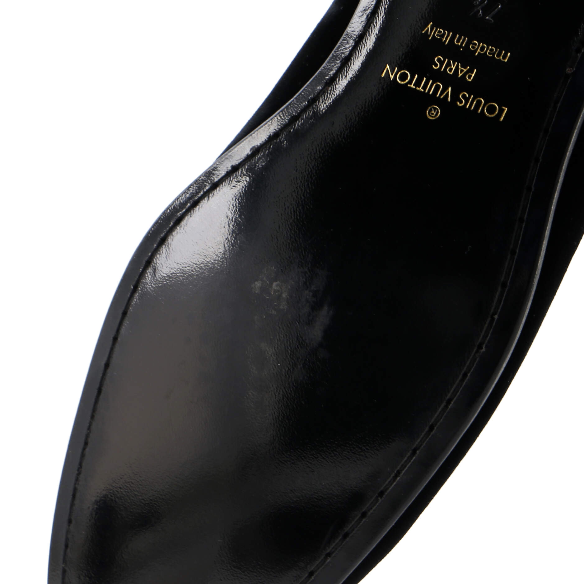 Men's Logo Loafers Embroidered Velvet