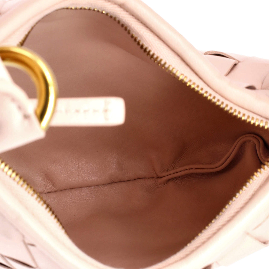 Gemelli Shoulder Bag Intrecciato Leather Small
