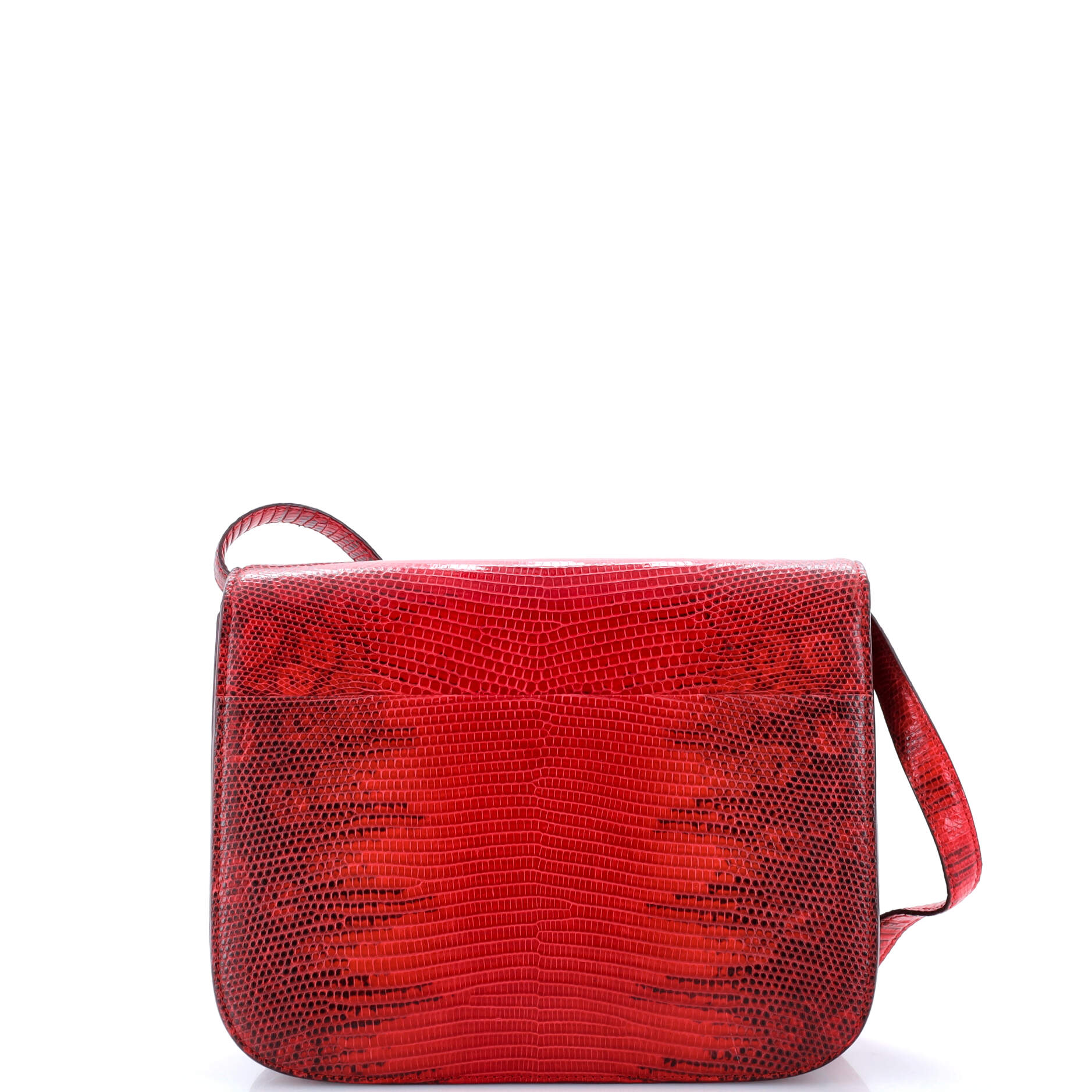Classic Box Bag Lizard Medium