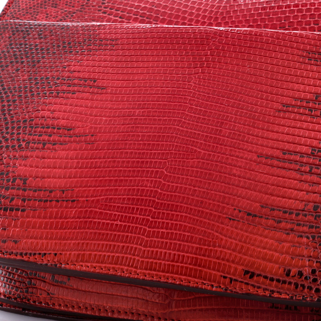 Classic Box Bag Lizard Medium