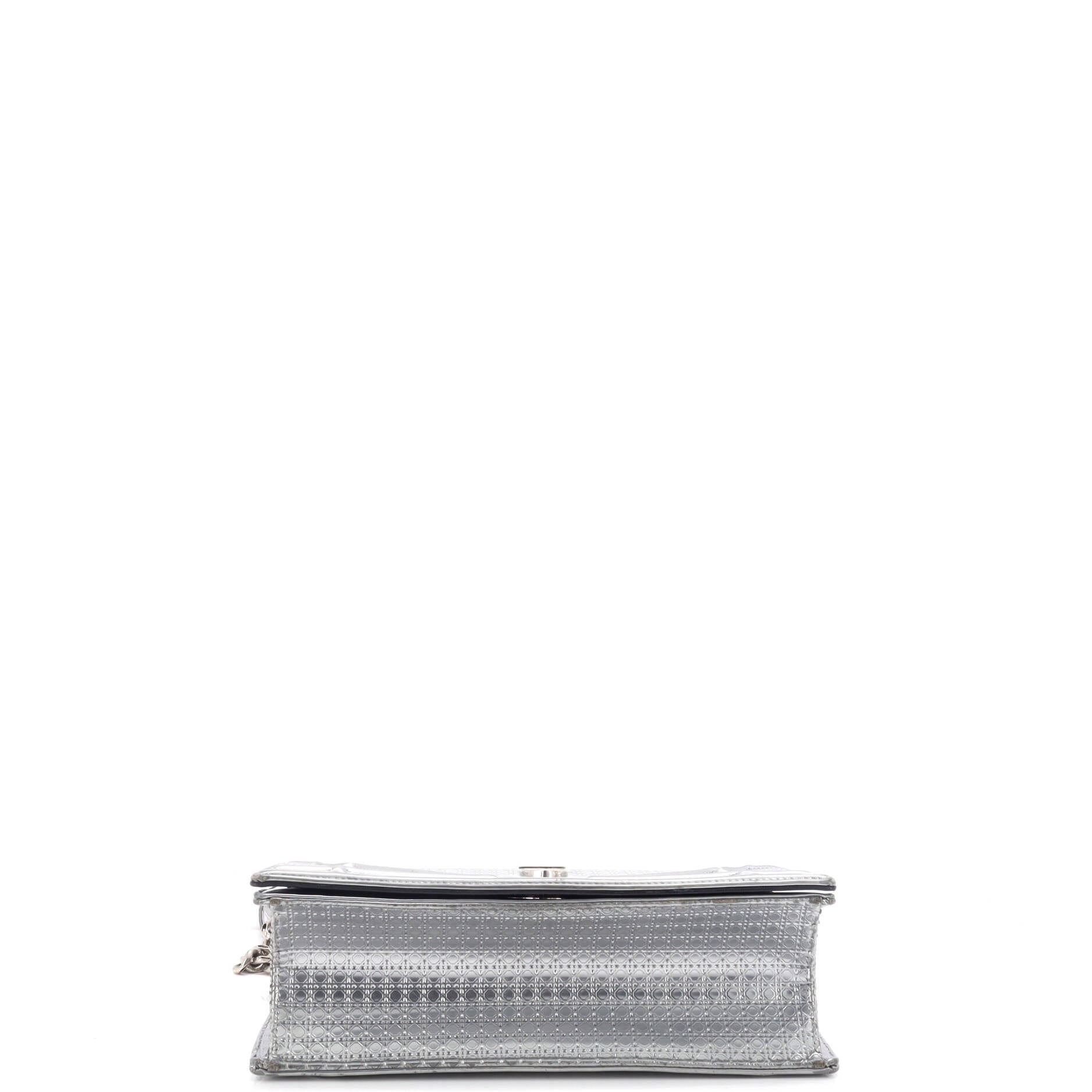 Diorama Flap Bag Beaded Leather Small
