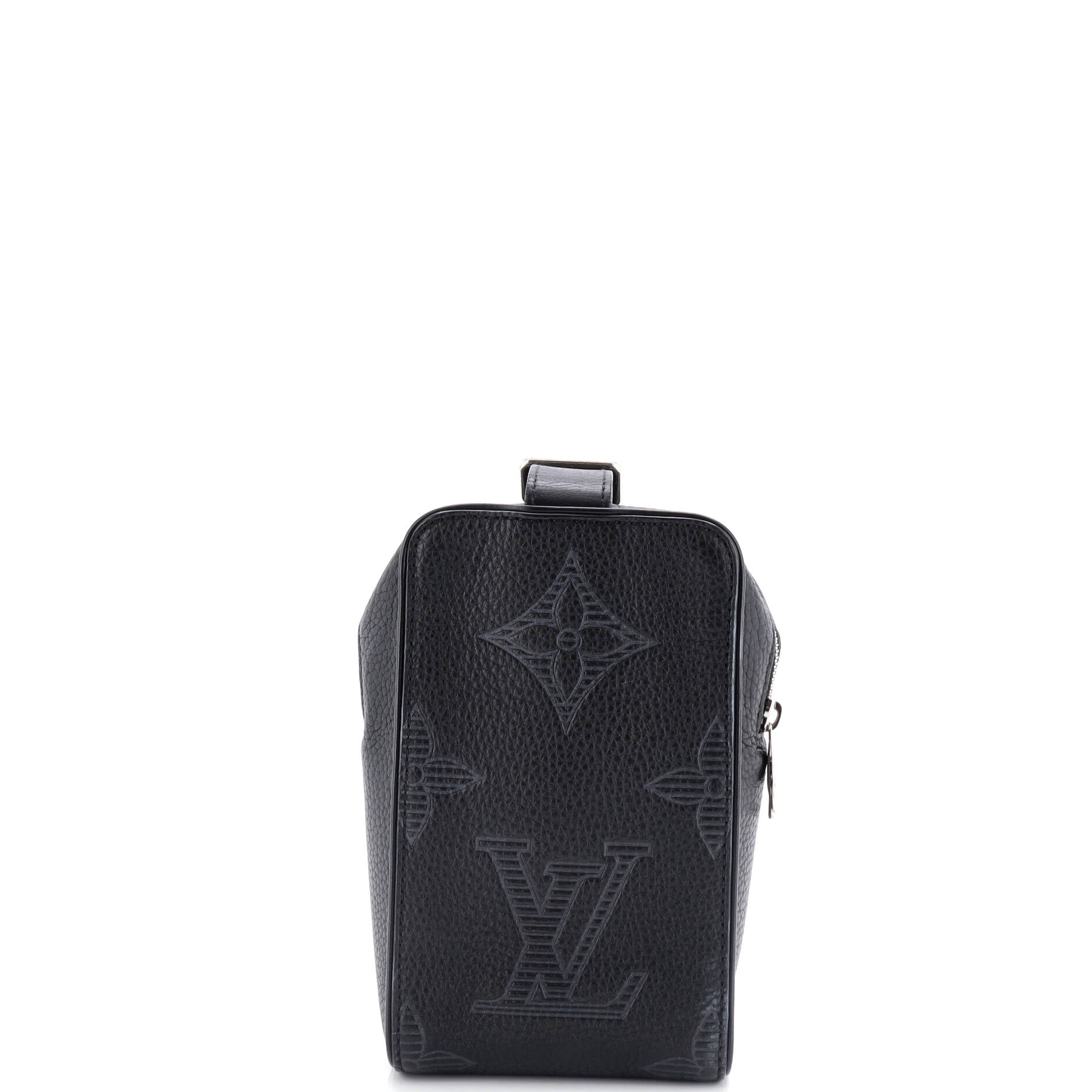 Wash Pouch Monogram Shadow Giant Taurillon Leather