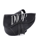 Alex Foxton Logo Saddle Crossbody Bag Printed Leather