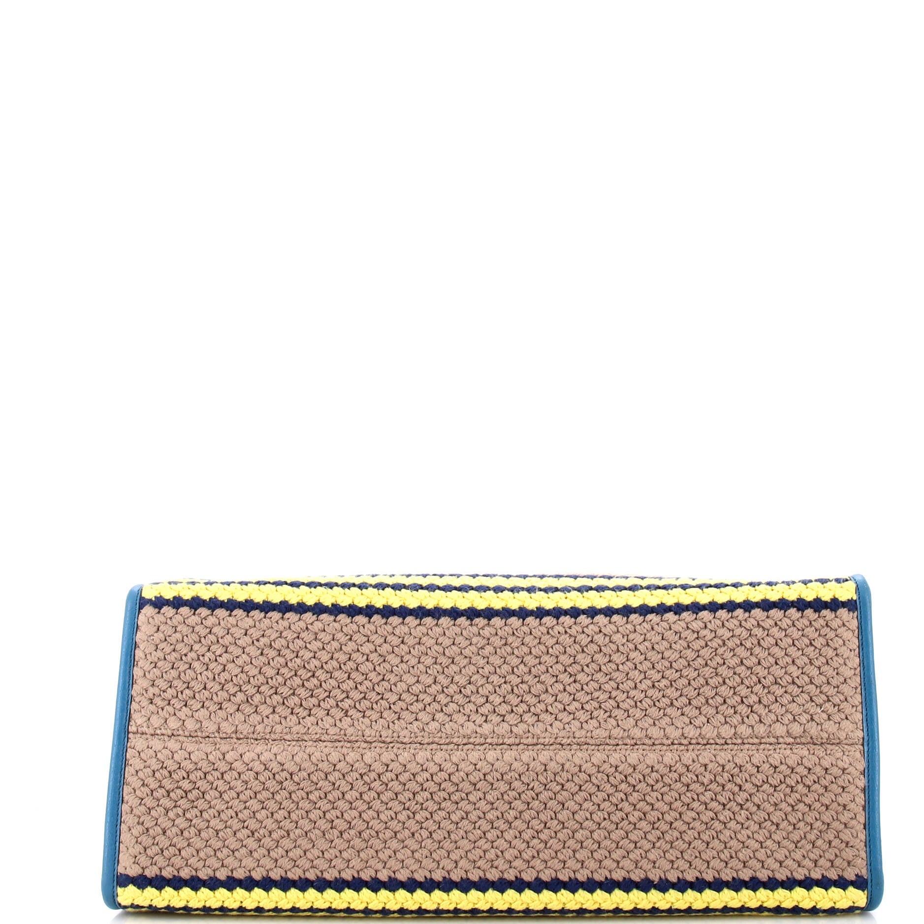 Getaways Convertible Open Tote Embroidered Woven Fabric Large