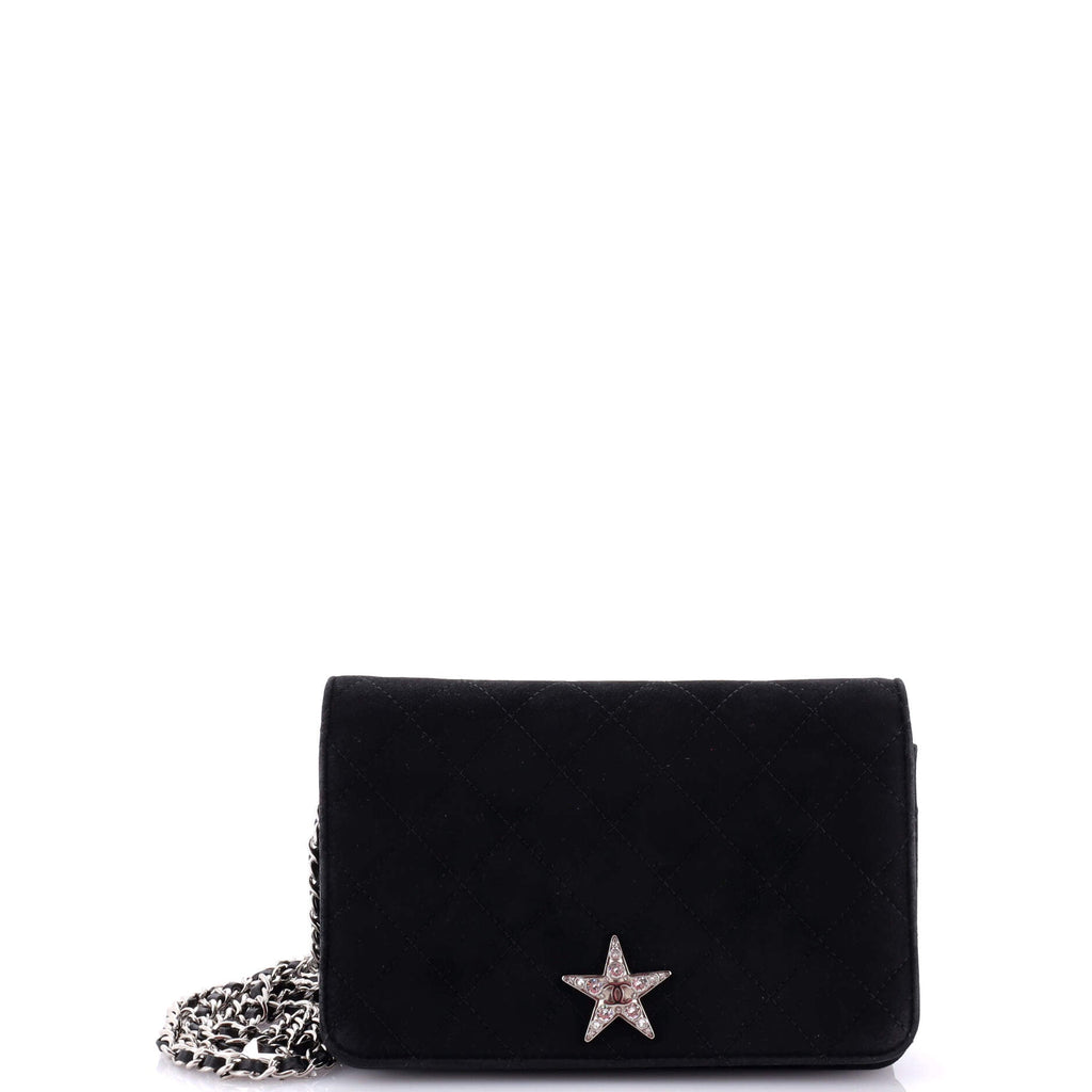 Cocostellar Wallet On Chain Quilted Suede