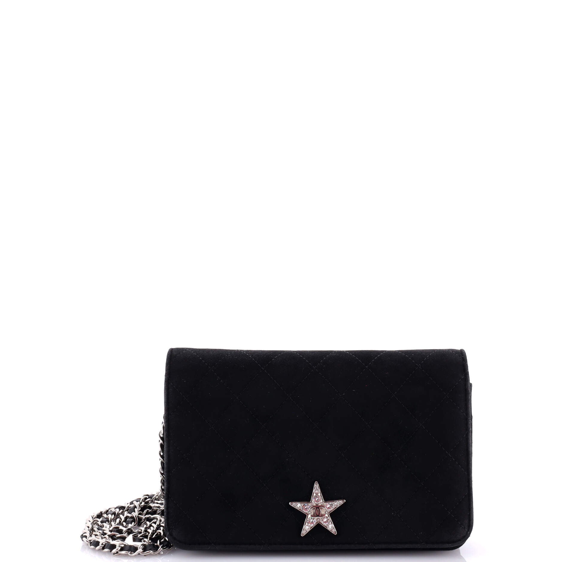Cocostellar Wallet On Chain Quilted Suede