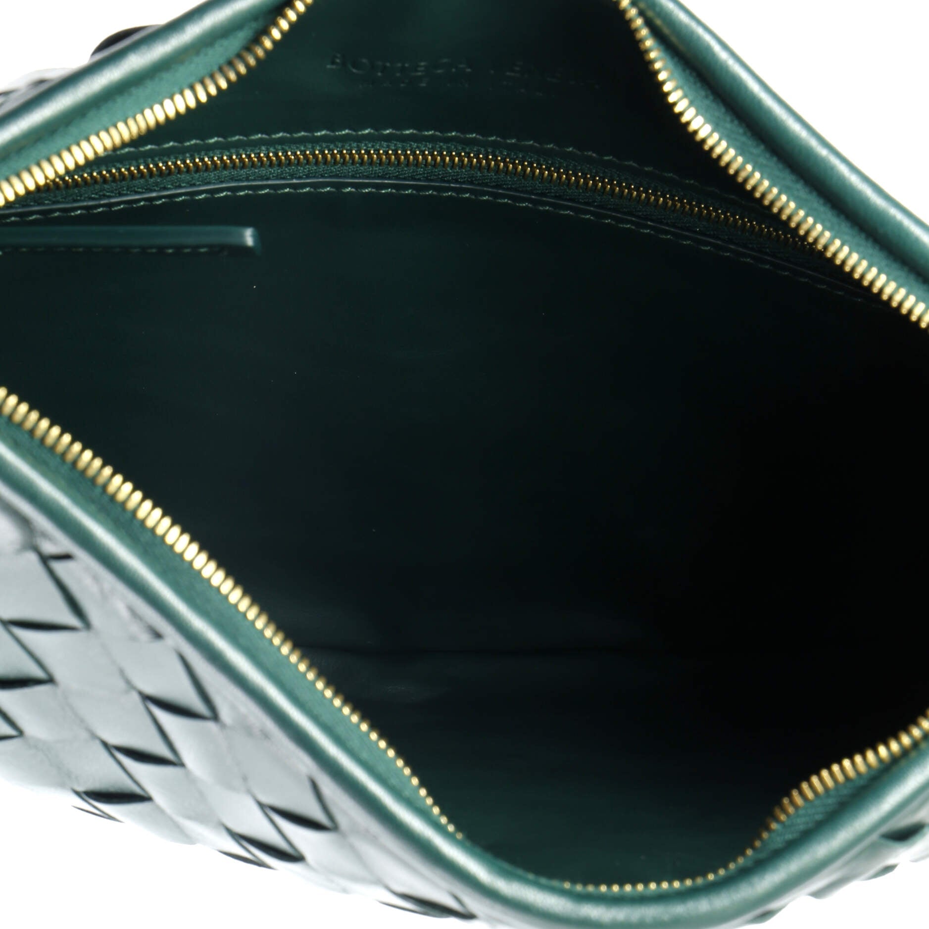 Gemelli Shoulder Bag Intrecciato Leather Small