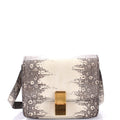 Classic Box Bag Lizard Small