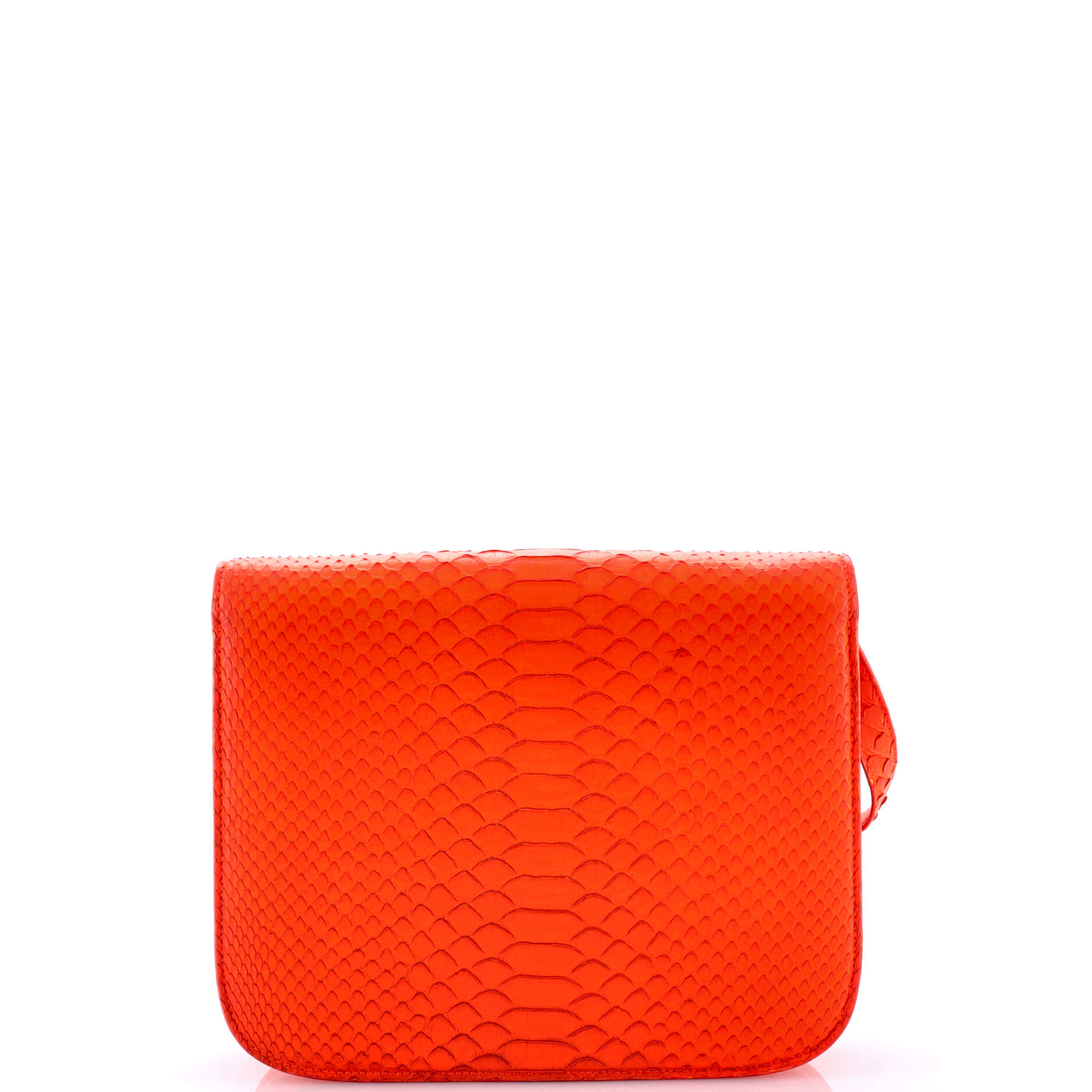 Classic Box Bag Python Medium