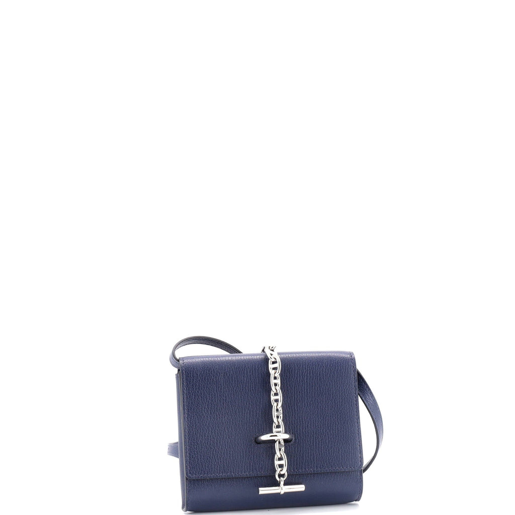 Chaine d'Ancre Compact Wallet on Strap Chevre Mysore