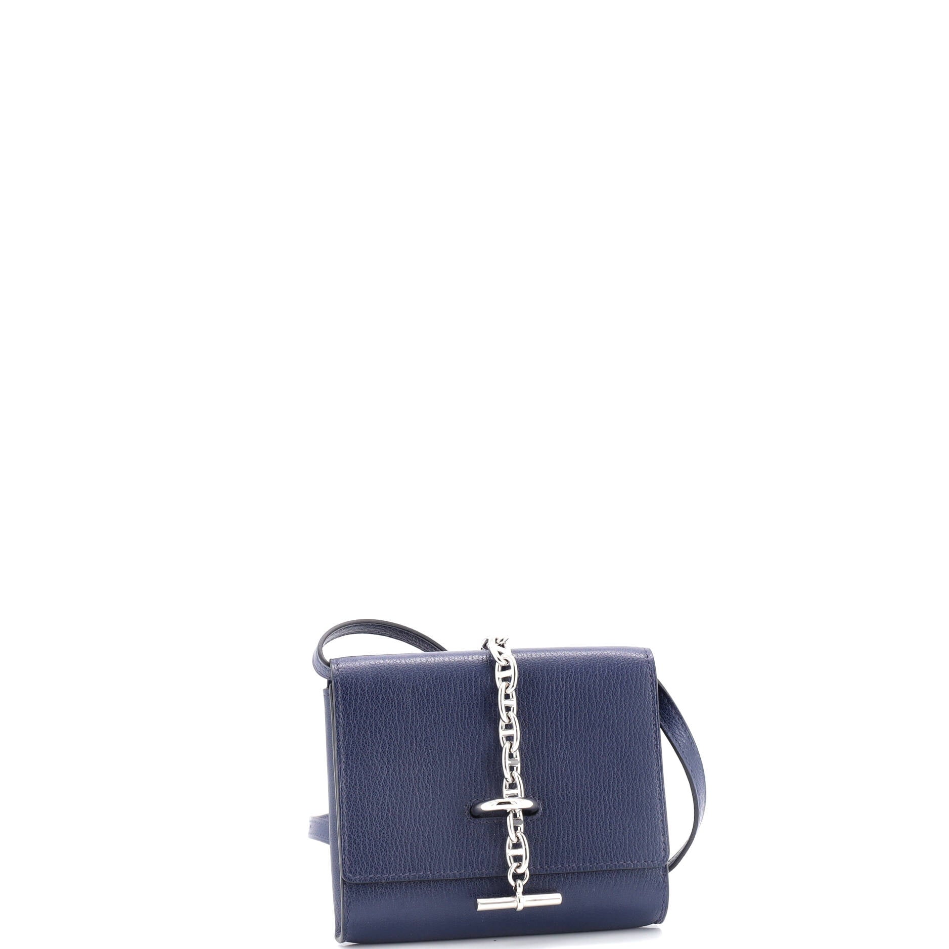 Chaine d'Ancre Compact Wallet on Strap Chevre Mysore