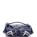 Balusoie Bag Printed Silk and Leather