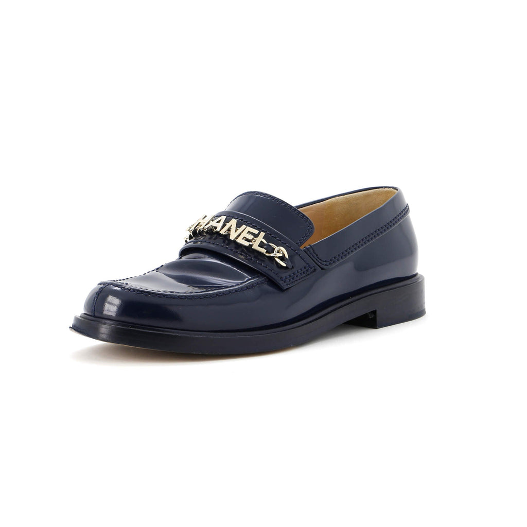 Women's Logo Loafers Shiny Calfskin