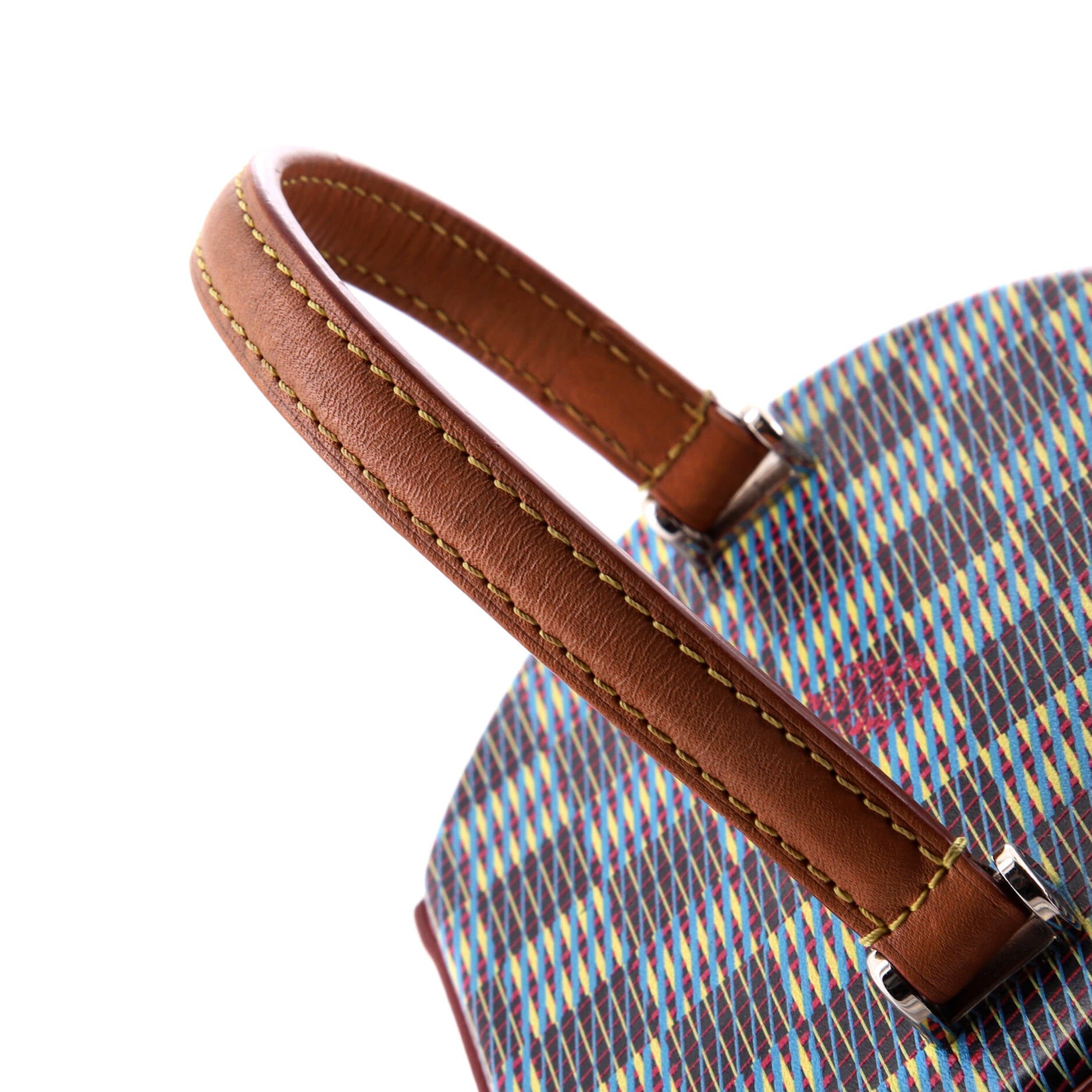 Cannes Handbag Damier Monogram LV Pop Canvas