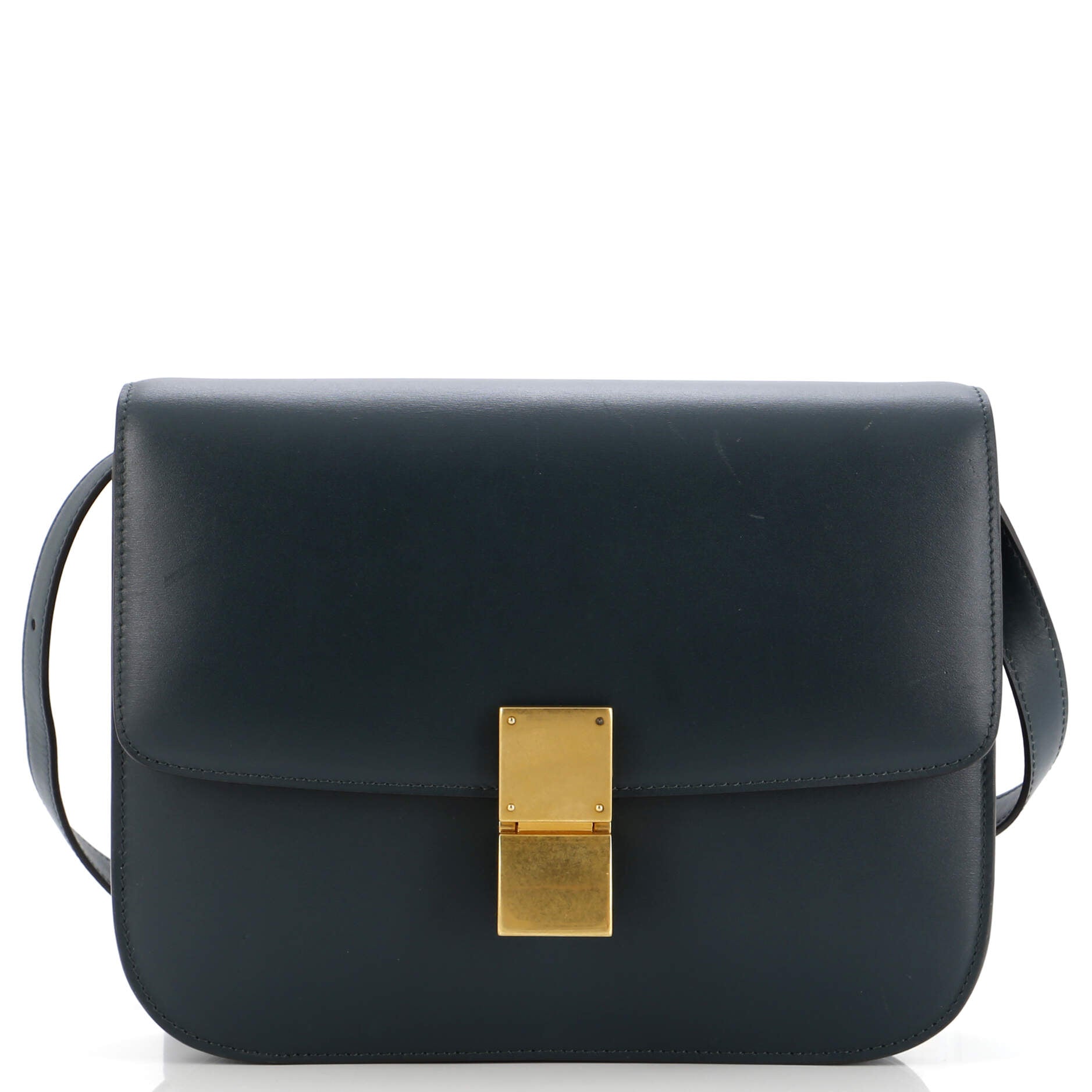 Classic Box Bag Smooth Leather Medium