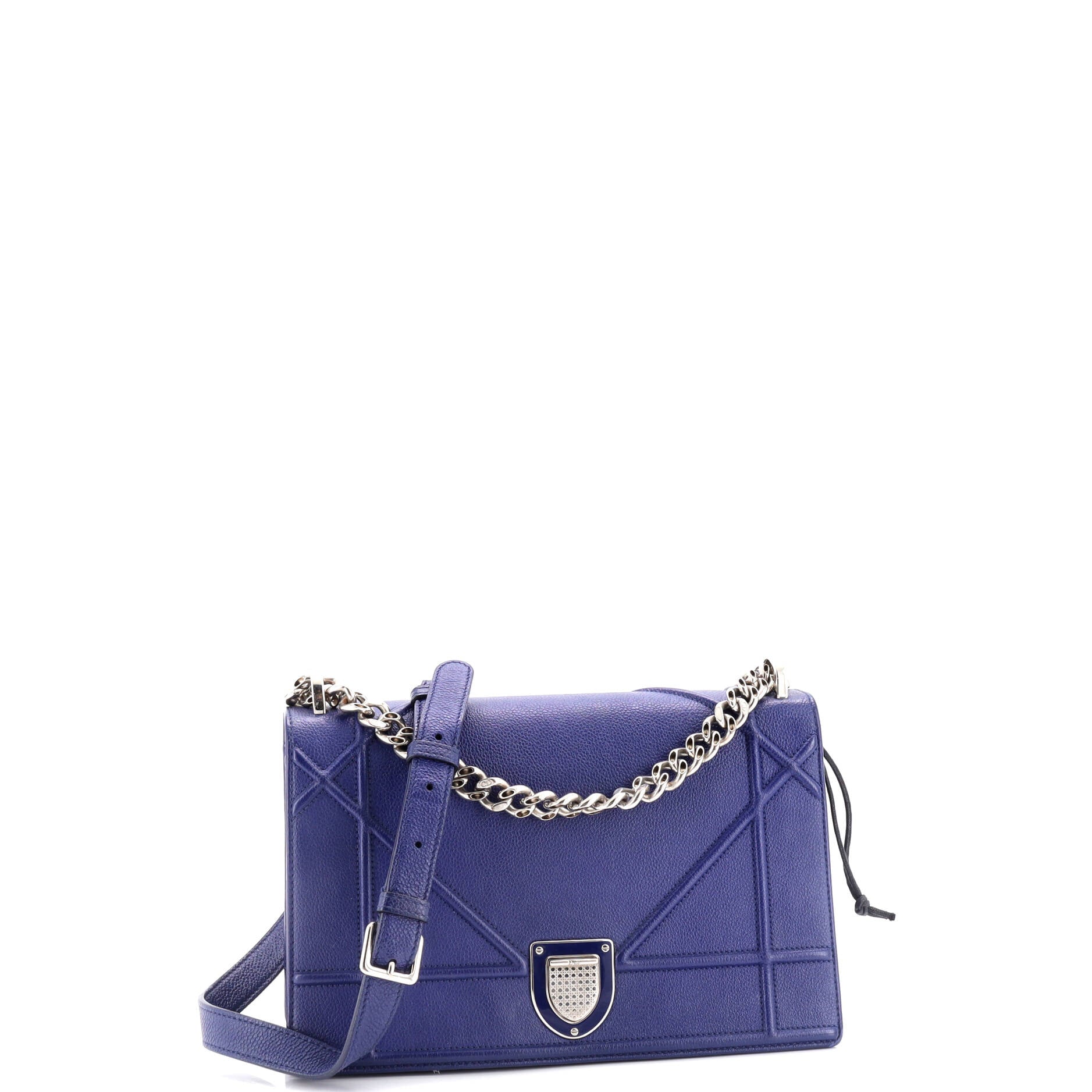Diorama Flap Bag Grained Calfskin Medium