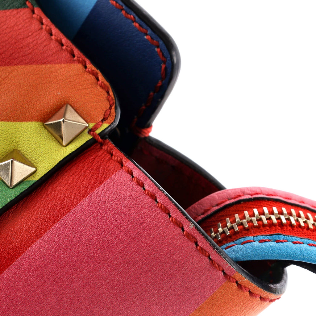 1973 Rockstud Tote Rigid Leather Mini