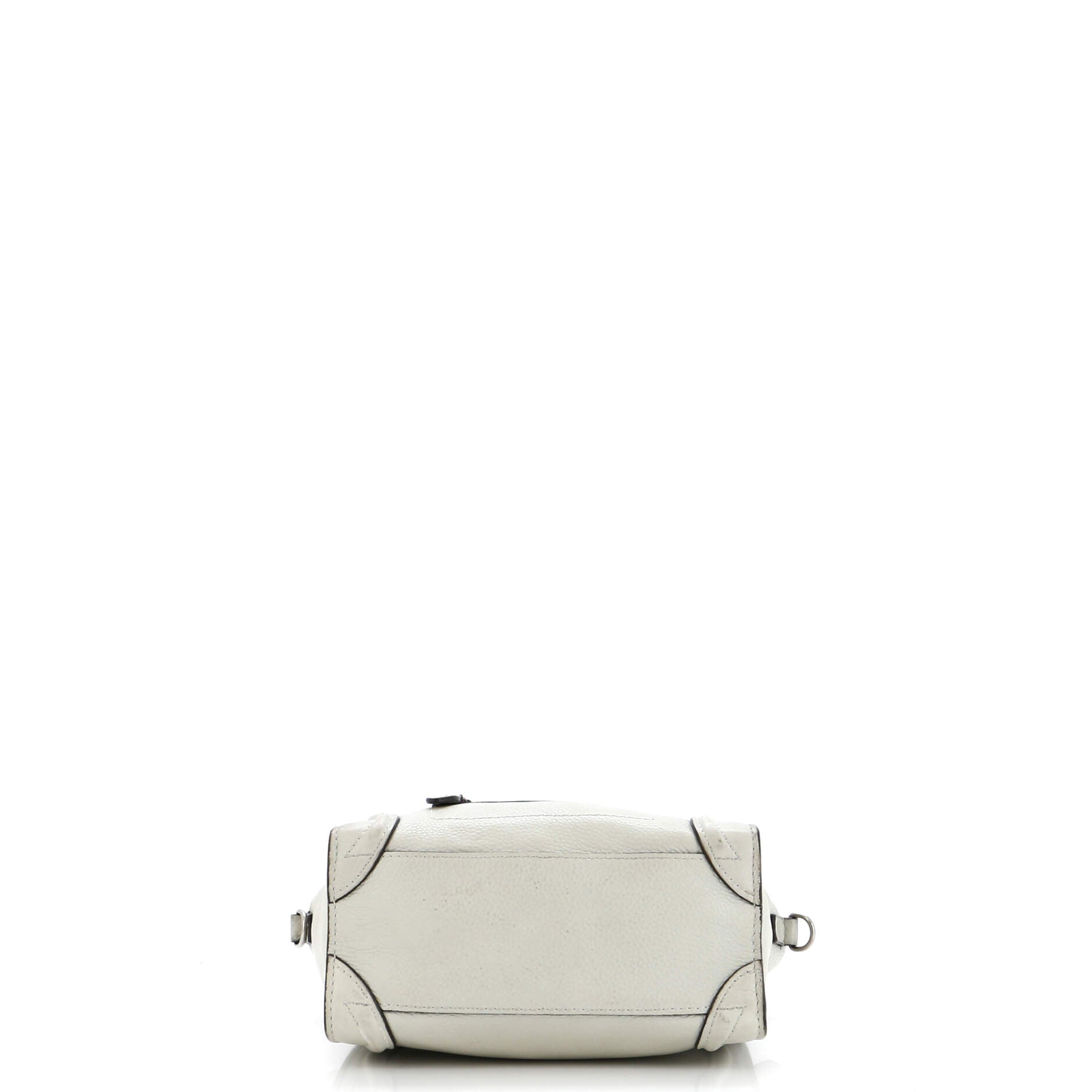 Luggage Bag Grainy Leather Nano