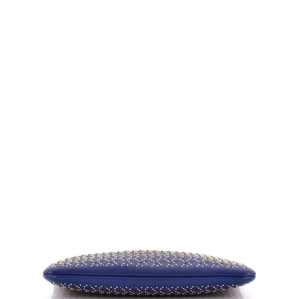 O Case Clutch Studded Lambskin Medium