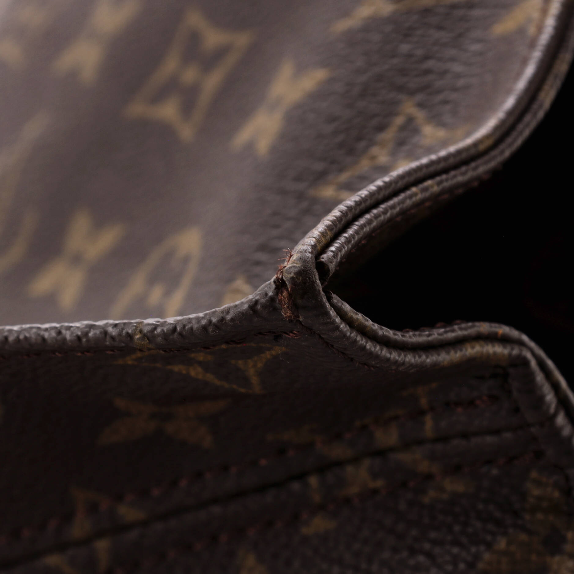 Vintage Sac Plat Bag Monogram Canvas