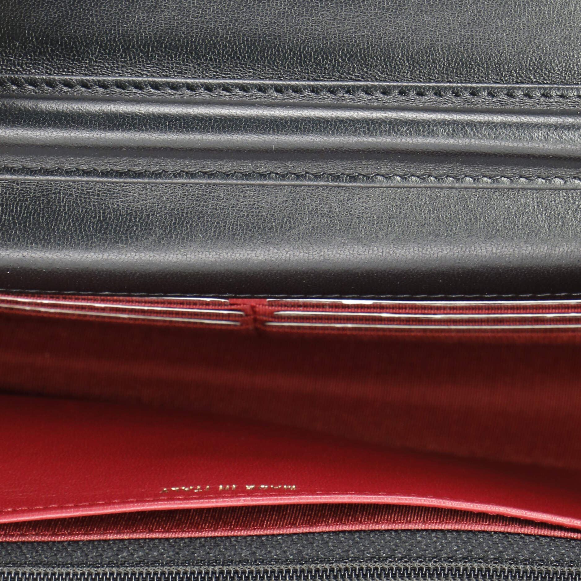 Pearl Crown Wallet on Chain Quilted Lambskin
