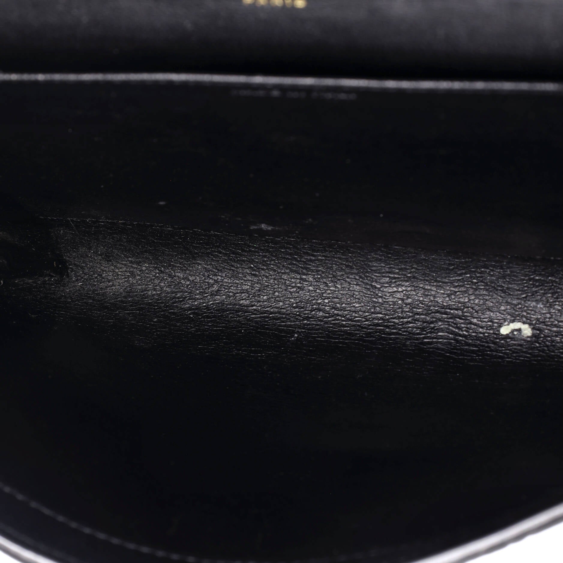 Uptown Chain Wallet Crocodile Embossed Leather