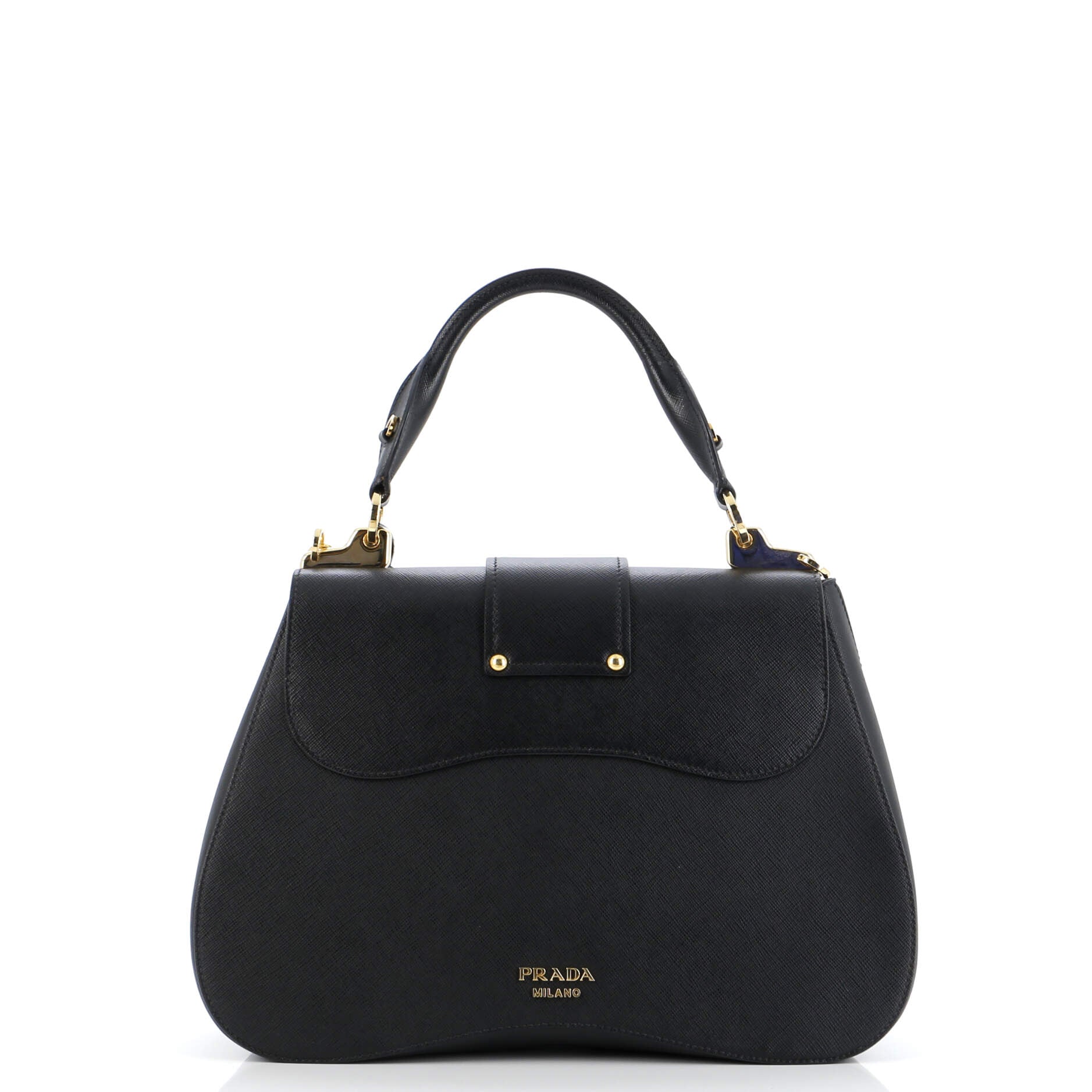 Sidonie Top Handle Bag Saffiano Leather Large