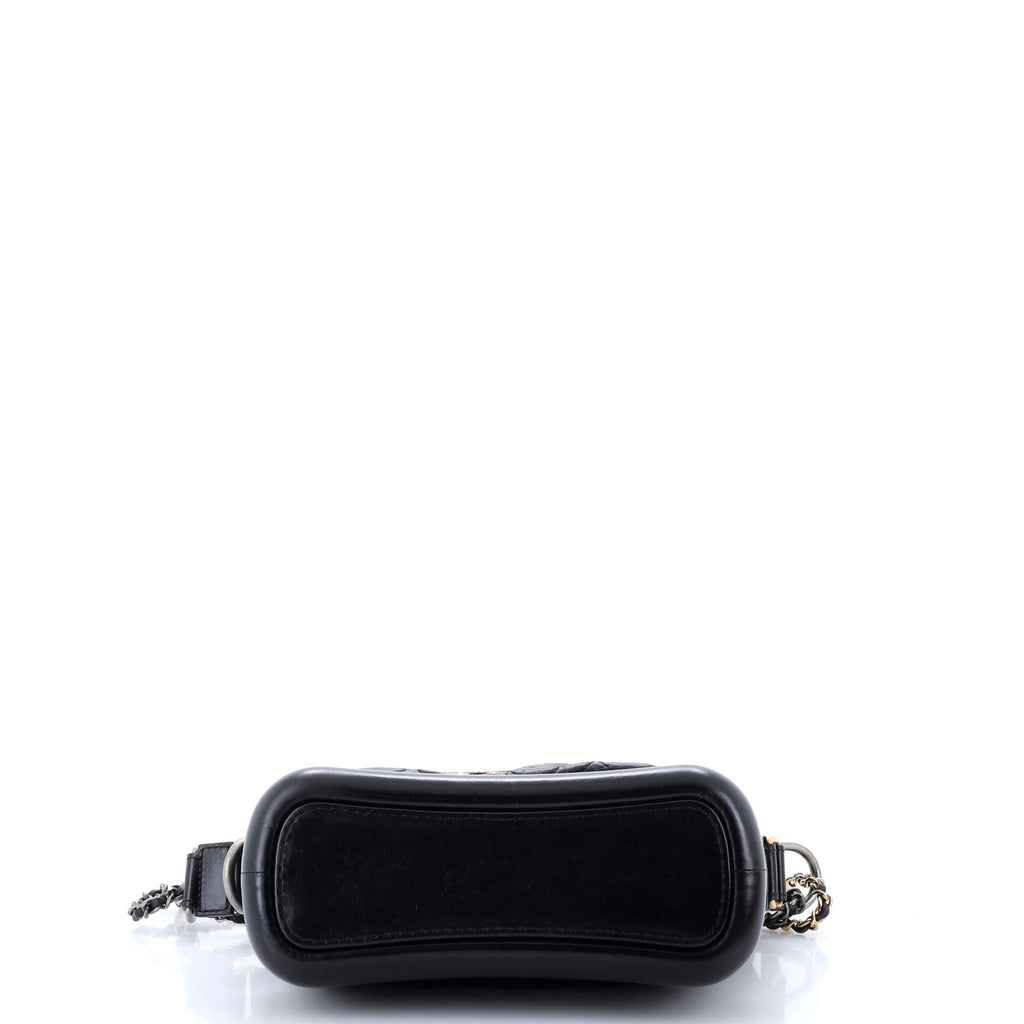 Gabrielle Hobo Embellished Quilted Aged Calfskin Small