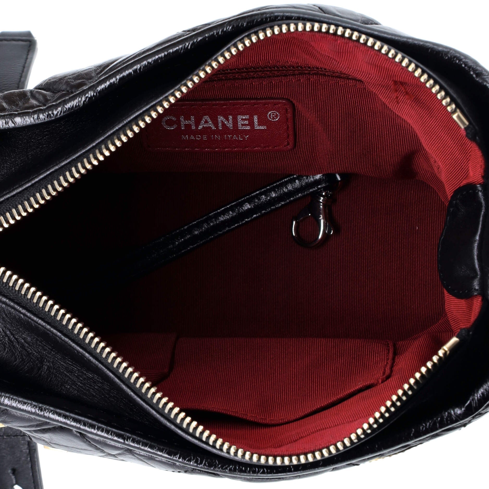 Gabrielle Hobo Embellished Quilted Aged Calfskin Small