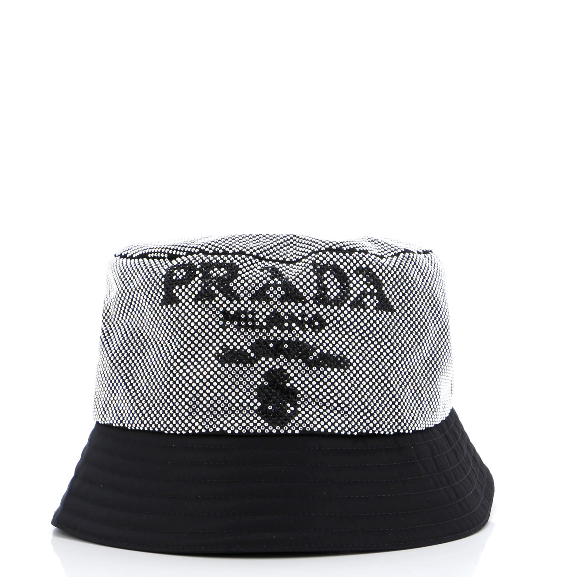 Bucket Hat Crystal Embellished Re-Nylon
