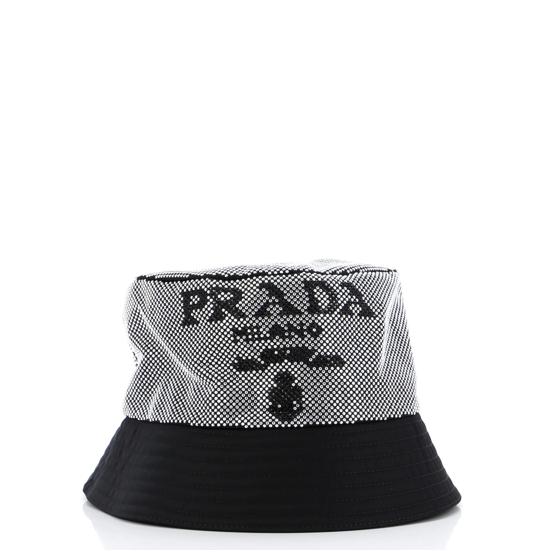 Bucket Hat Crystal Embellished Re-Nylon