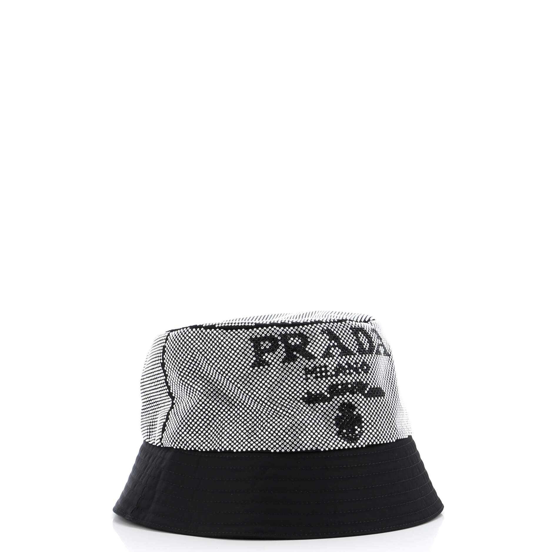 Bucket Hat Crystal Embellished Re-Nylon