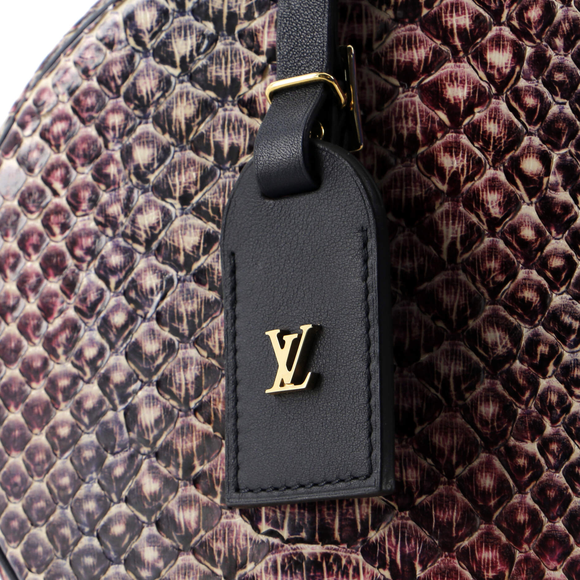 Petite Boite Chapeau Bag Leather and Python