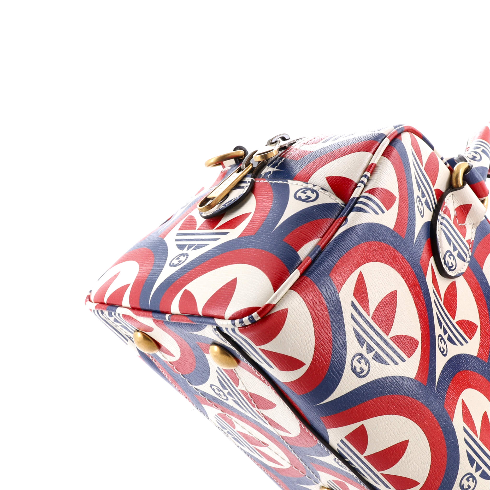 x adidas Duffle Bag Printed Leather Mini