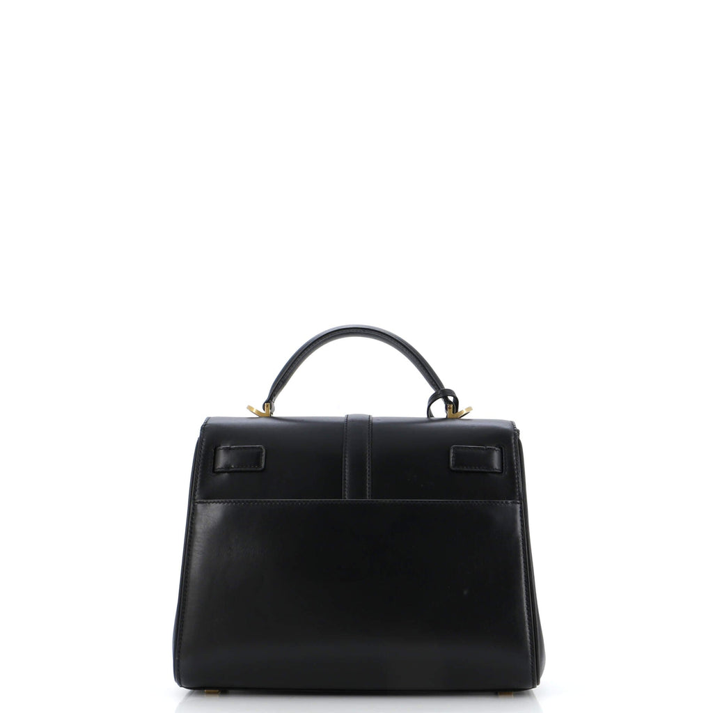 Le Fermoir Top Handle Bag Leather Small