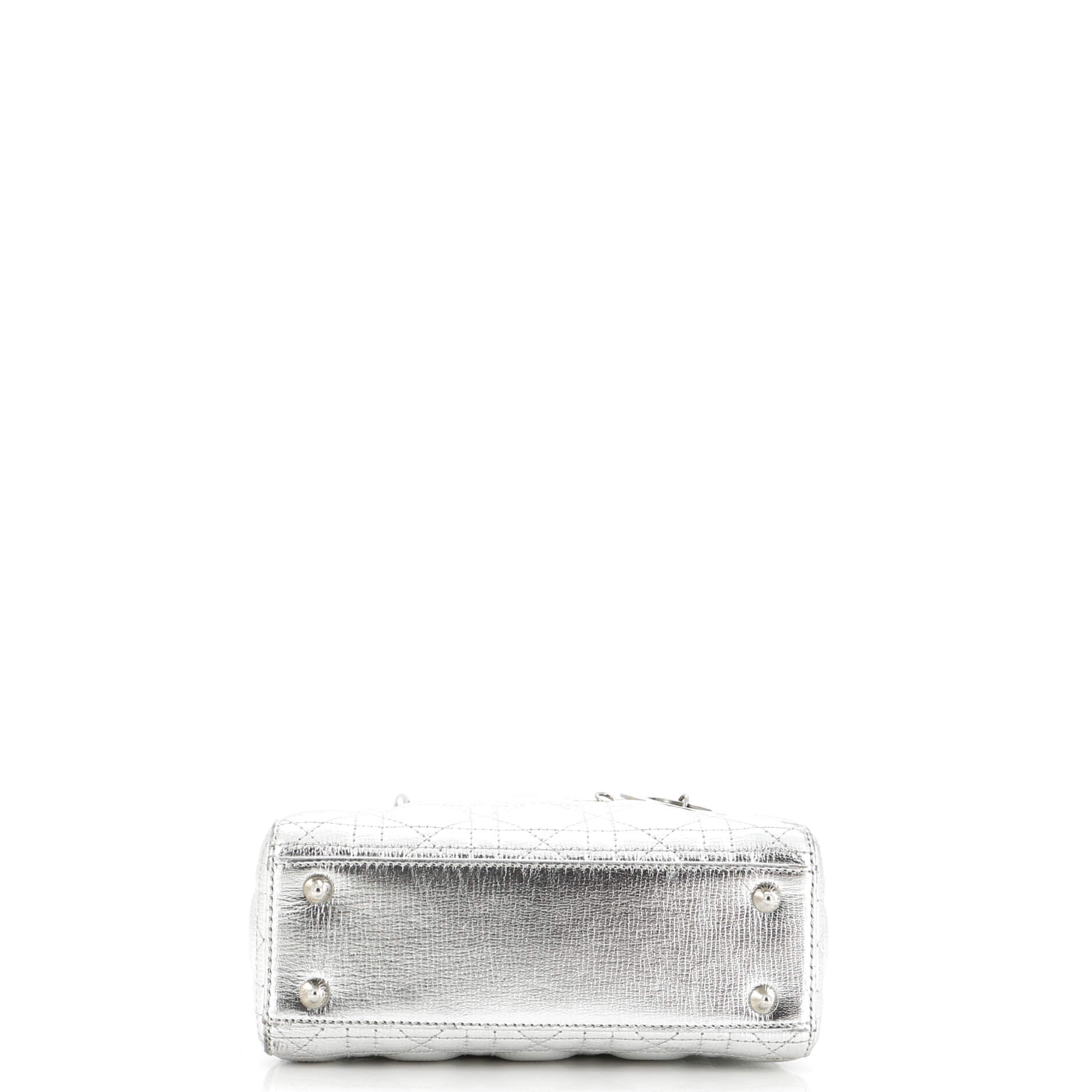 My ABCDior Lady Dior Bag Metallic Cannage Quilt Leather