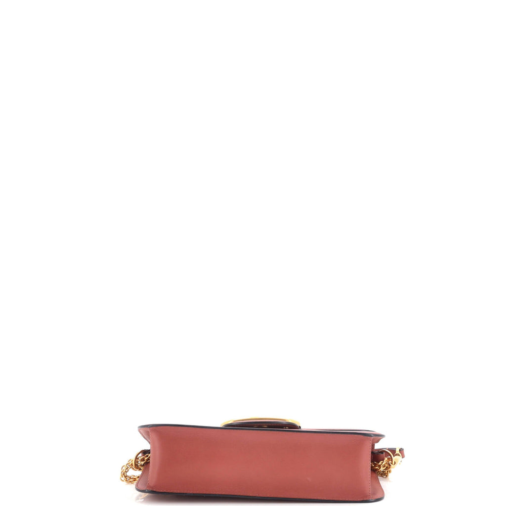 VLogo Loco Flap Shoulder Bag Leather Medium