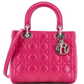 Lady Dior Bag Cannage Quilt Lambskin Medium