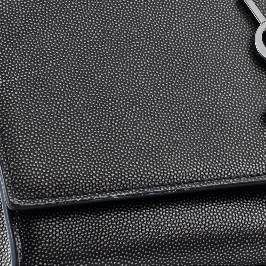 Classic Monogram Crossbody Bag Grainy Leather Medium