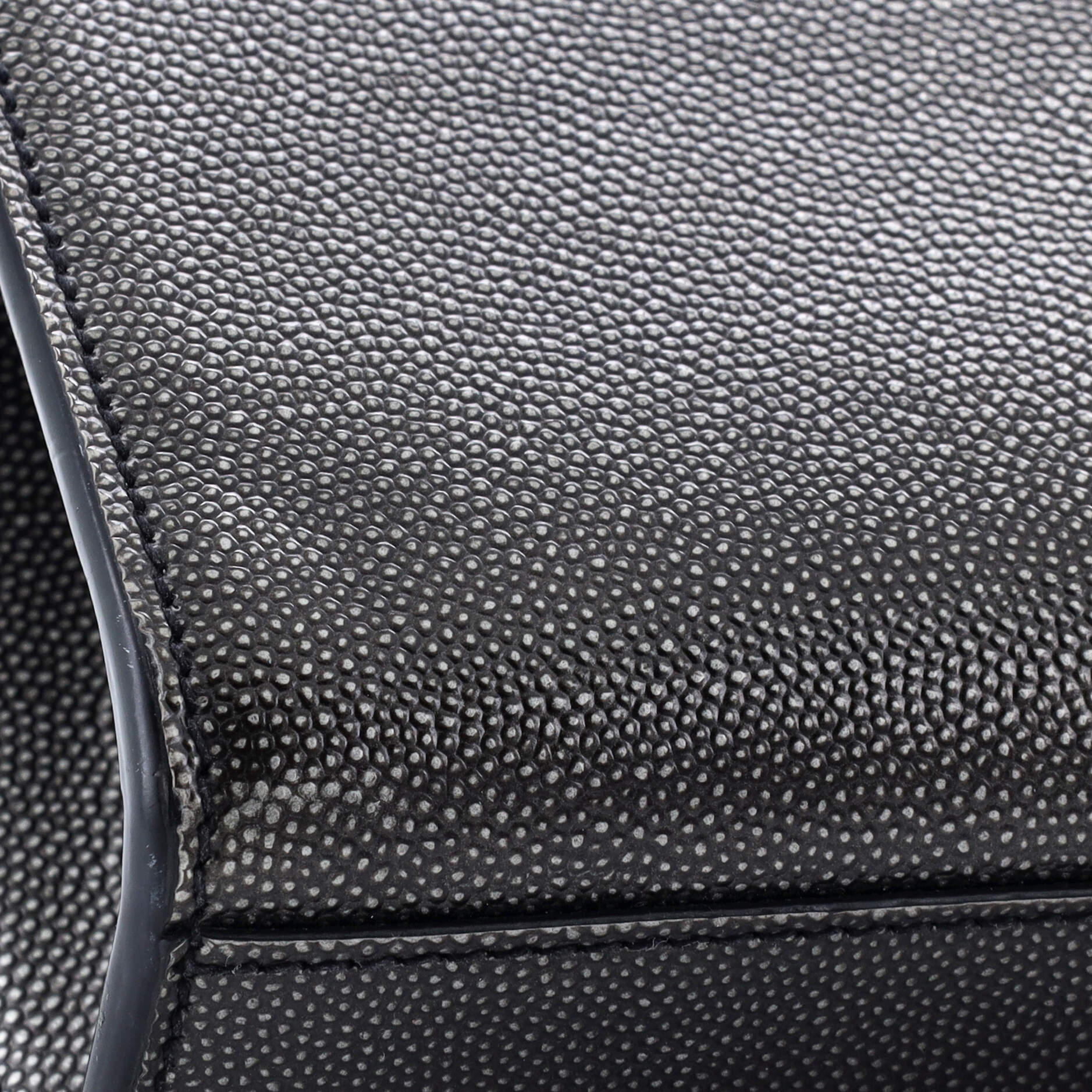 Classic Monogram Crossbody Bag Grainy Leather Medium