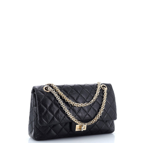50th Anniversary Reissue 2.55 Flap Bag Quilted Aged Calfskin 225