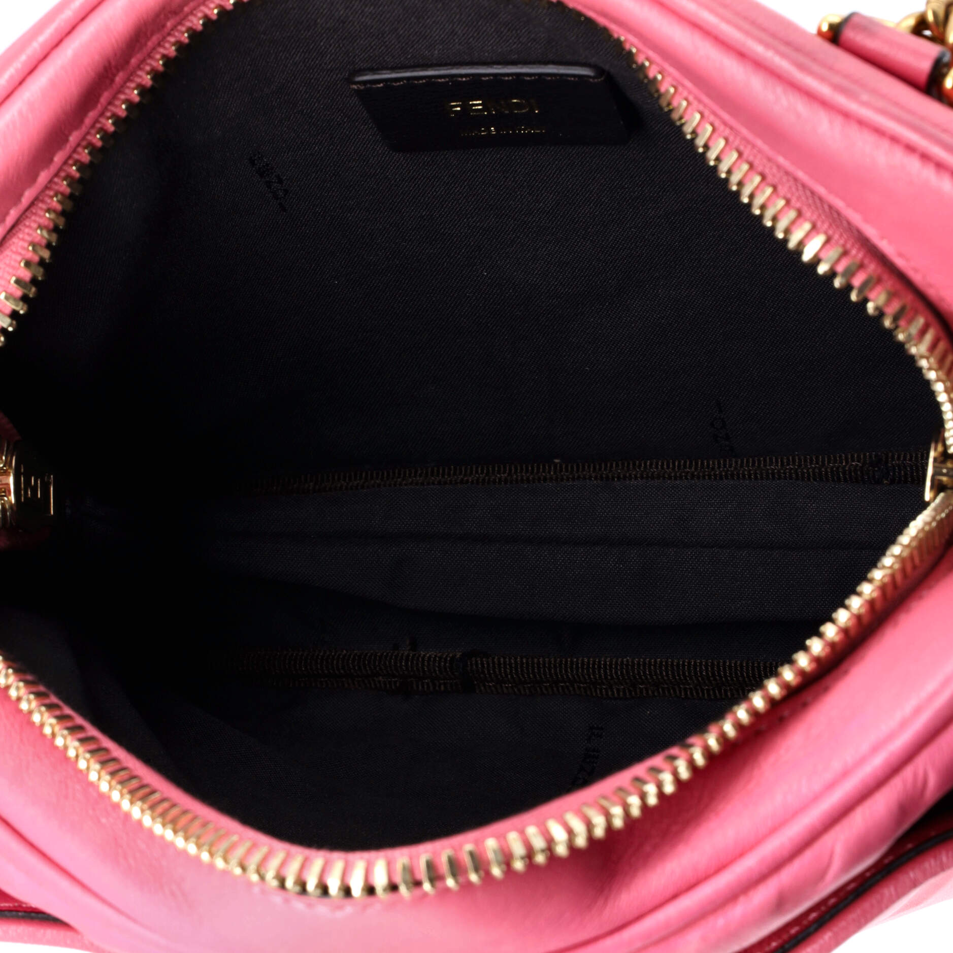 Upside Down Bag Zucca Embossed Leather