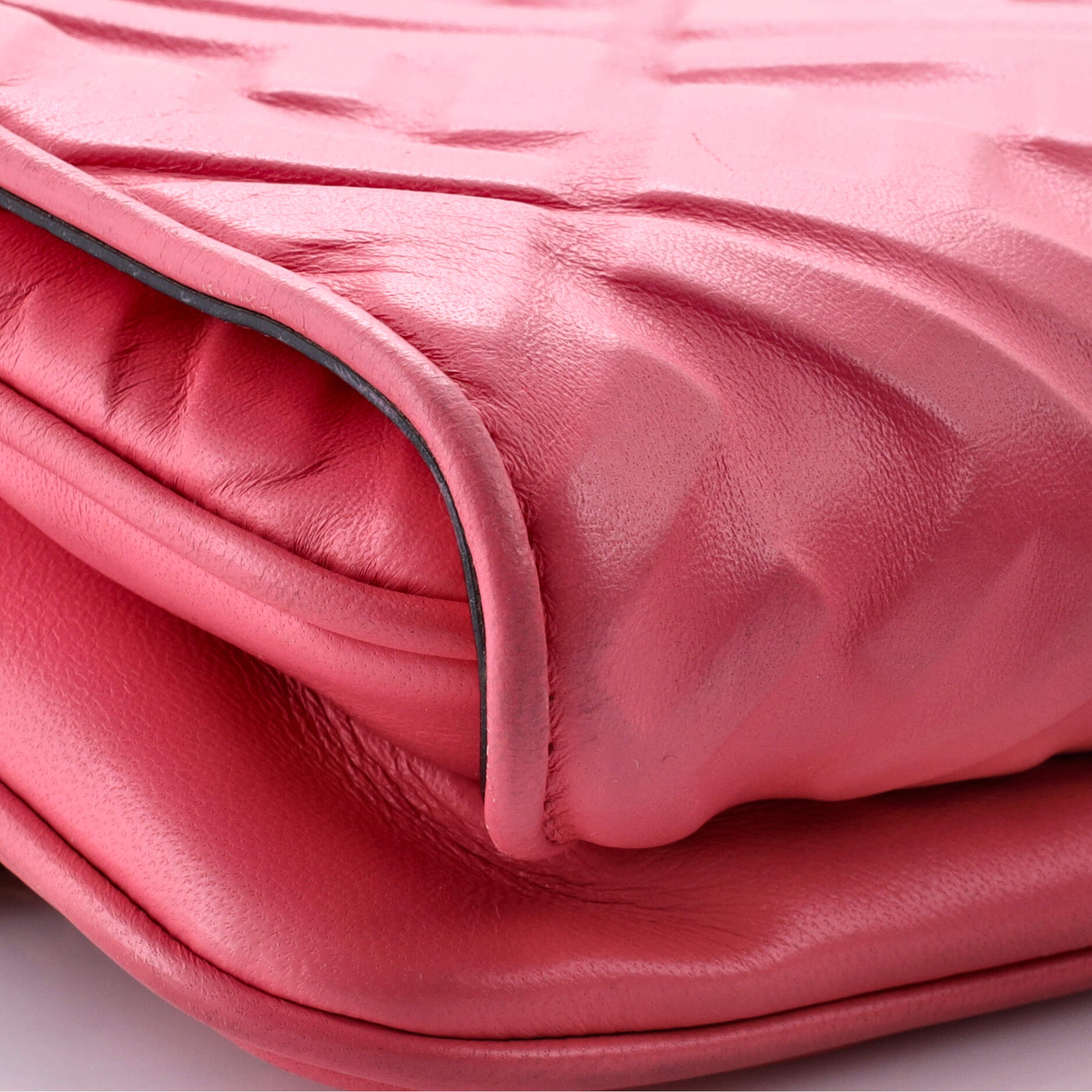 Upside Down Bag Zucca Embossed Leather