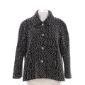 Women's La Pausa Belted Button Up Jacket Tweed Blend