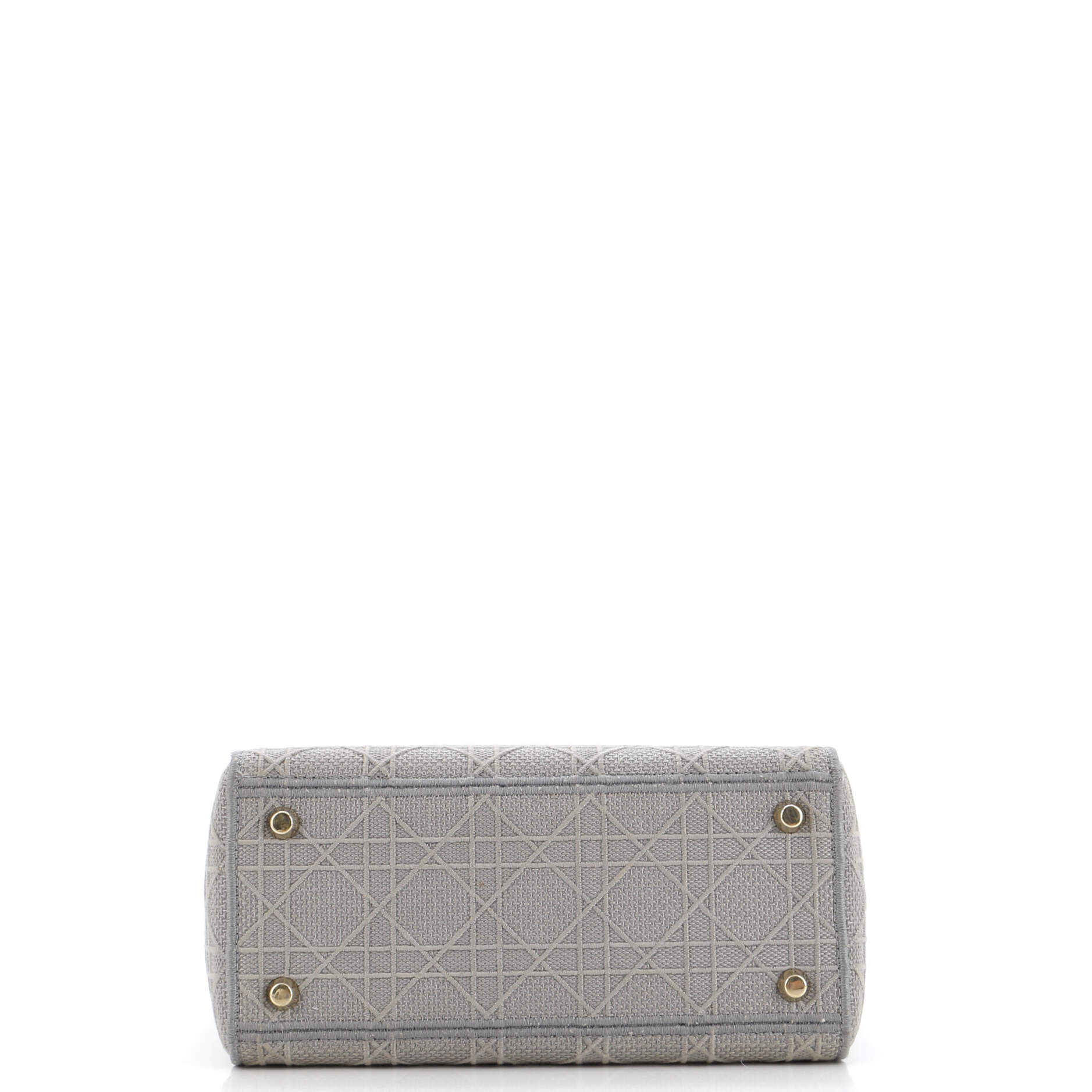 Lady D-Lite Bag Cannage Embroidered Canvas Medium